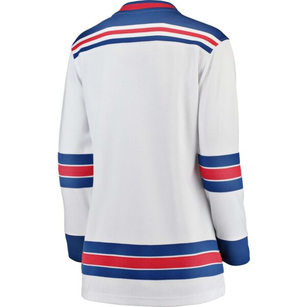 Women’s New York Rangers Fanatics Branded White Away Breakaway Jersey