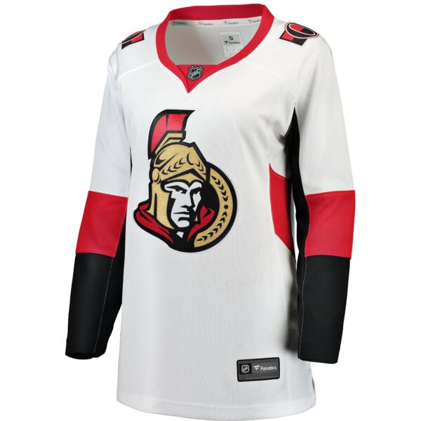 Women’s Ottawa Senators Fanatics Branded White Away Breakaway Jersey