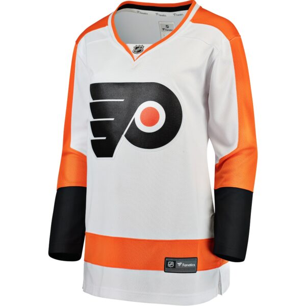 Women’s Philadelphia Flyers Fanatics Branded White Away Breakaway Custom Jersey