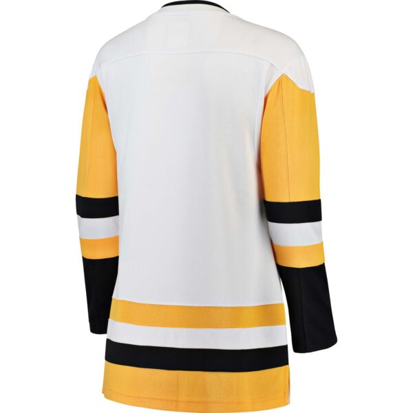 Women’s Pittsburgh Penguins Fanatics Branded White Away Breakaway Jersey