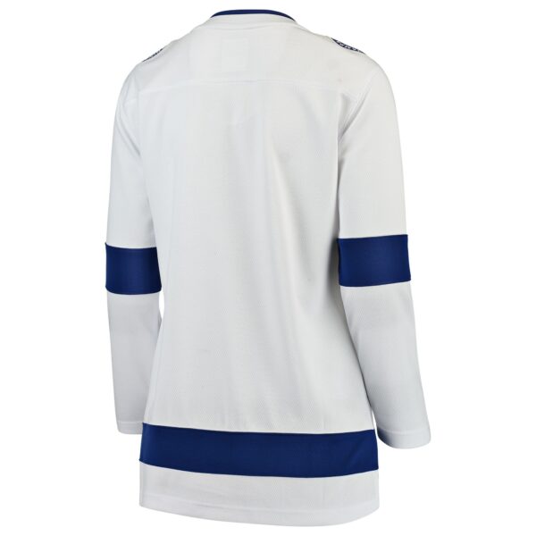 Women’s Tampa Bay Lightning Fanatics Branded White Away Breakaway Jersey