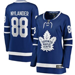 Women's Toronto Maple Leafs William Nylander Fanatics Branded Blue Home Team Breakaway Player Jersey