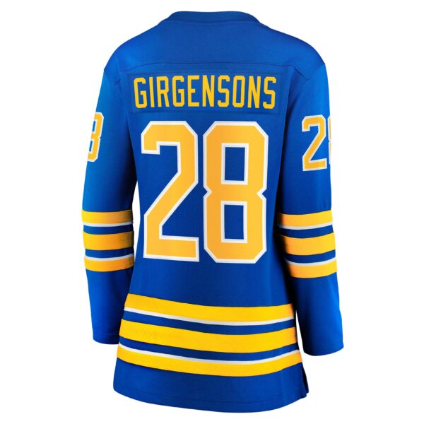 Women’s Buffalo Sabres Zemgus Girgensons Fanatics Branded Royal Home Breakaway Player Jersey