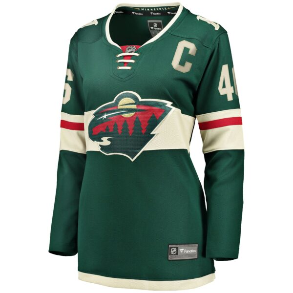 Women’s Minnesota Wild Jared Spurgeon Green Home Breakaway Player Jersey