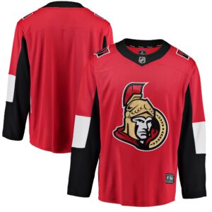 Youth Ottawa Senators Fanatics Branded Red Breakaway Home Jersey