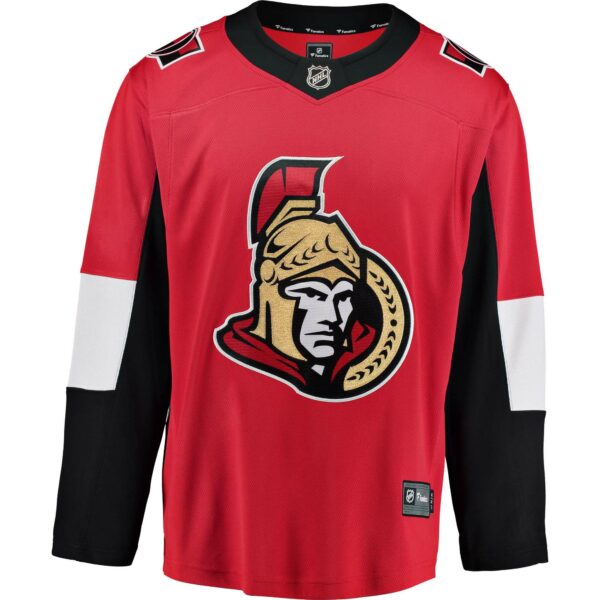 Youth Ottawa Senators Fanatics Branded Red Breakaway Home Jersey